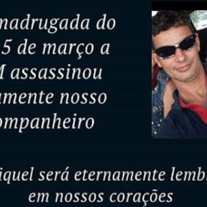 MTST denuncia assassinato de militante pela PM de Minas&nbsp;Gerais