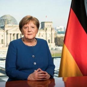 O apelo inédito de Merkel devido ao&nbsp;coronavírus
