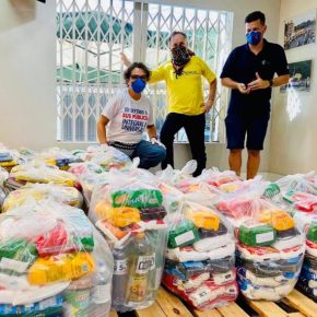 Comitê Popular Contra o Coronavírus doa quase 3 toneladas de alimento para famílias vulneráveis de Porto&nbsp;Alegre