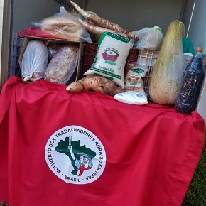 Sem Terra de Manoel Viana (RS) doam alimentos saudáveis em tempos de&nbsp;Coronavírus