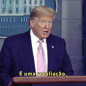 “Não queremos outros conseguindo máscaras”, diz Trump sobre equipamentos em produção contra o&nbsp;coronavírus