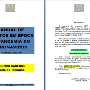 Escritório de Advocacia lança “MANUAL DE DIREITOS EM ÉPOCA DE PANDEMIA” e disponibiliza gratuitamente nas redes. Acesse&nbsp;aqui
