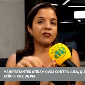 Quando chocava o ovo do fascismo, Vera Magalhães disse que “pedrada em comício é da política”&nbsp;(Vídeo)