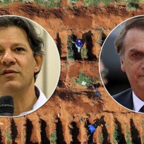 Haddad: ‘Se os governadores são os responsáveis pelas mortes, por que Bolsonaro esconde os&nbsp;dados?’