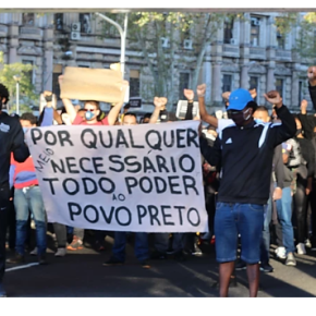 MANIFESTAÇÃO “VIDAS NEGRAS IMPORTAM” EM PORTO ALEGRE, REÚNE&nbsp;MILHARES