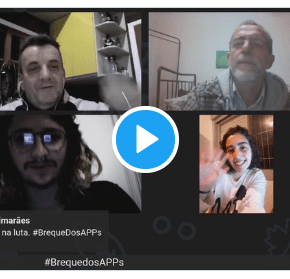 Conversa ao Vivo com Tirza, Entregadora de APP em Porto Alegre e Guilherme de Uberaba&nbsp;#BrequeDosAPPs