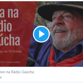 Rádio Gaúcha (RBS) manda Kelly Matos e Luciano Potter entrarem ao vivo em “ringue” pra ajudar Moro contra&nbsp;Lula