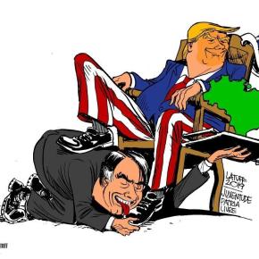 Vacina, 5G E Comunismo: Subserviência de Bolsonaro a Trump é uma vergonha para o Brasil e custa caro aos&nbsp;brasileiros