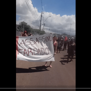 Urgente: Manifestação na Cruzeiro denuncia assassinato de Trabalhadora Negra pela Brigada Militar&nbsp;(Vídeo)