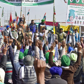 Agricultores indianos protestam contra reforma agrária do governo que só beneficia&nbsp;empresas