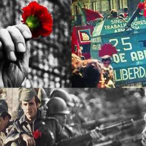 Há 47 anos, num dia 25 de abril, as Flores venciam a guerra contra tanques, fuzis e o ódio fascista com sotaque&nbsp;português