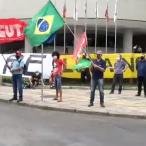 Manifestações pela cidade e Ato no TRF-4 marcaram Porto Alegre neste dia 13: #AnulaSTF #LulaInocente (Fotos e&nbsp;vídeo)