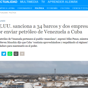 Bloqueio Mortal 2: EUA PROIBEM EMPRESAS E NAÇÕES DE NEGOCIAR COM CUBA. CUBANOS RESISTEM E&nbsp;LUTAM!