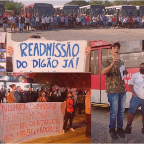 Demitido por defender trabalhadores, Rodoviário Digão ganha reintegração ao trabalho na empresa&nbsp;Tinga
