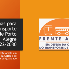 Ônibus em Porto Alegre podem funcionar com Tarifa menor sem Privatizar a CARRIS mostram&nbsp;trabalhadores