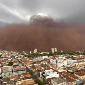 Saiba o que é o haboob, tempestade de poeira que ‘engoliu’ cidades no interior de&nbsp;SP