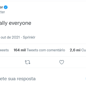 “Oi, literalmente todo mundo”: Twitter ‘debocha’ de queda de serviços do&nbsp;Facebook