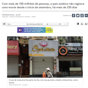 Vietnã: Vacinas e conscientização são a chave para viver com segurança em tempos de COVID-19 num dos países mais populosos do&nbsp;mundo