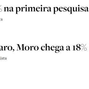 Curiosidades da estranha pesquisa que turbina votação do&nbsp;Moro