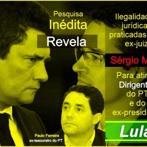 Estudo mostra as ilegalidades jurídicas praticadas por Moro para atingir Lula e dirigentes do&nbsp;PT