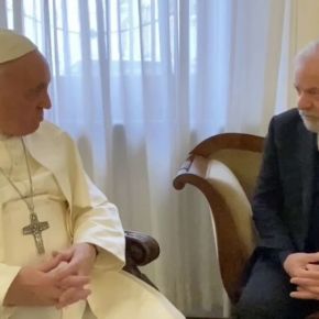 “Origem da guerra foi OTAN latindo às portas da Rússia” diz Papa Francisco, concordando com&nbsp;Lula