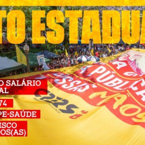 Dia 5/07, Professores Gaúchos vão as ruas contra a corrupção e descaso dos governos na&nbsp;Educação