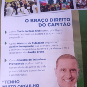 O “braço direito” do capitão mente tanto quanto o próprio e quer que os gaúchos paguem a&nbsp;conta