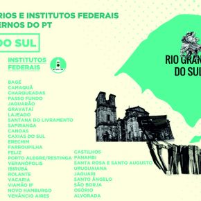 Lula fez mais Universidades e Escolas Técnicas no Rio Grande que todos os outros juntos. Bolsonaro quer fechar&nbsp;elas!