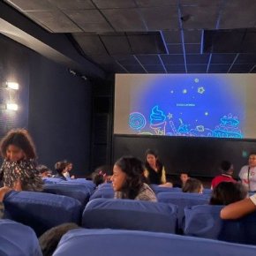 CUT-RS leva crianças de comunidades da periferia de Porto Alegre ao&nbsp;CineBancários