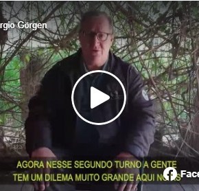 Liderança do MPA, Frei Sérgio Görgen abre voto para Eduardo Leite no 2º turno e diz por que&nbsp;(Vídeo)