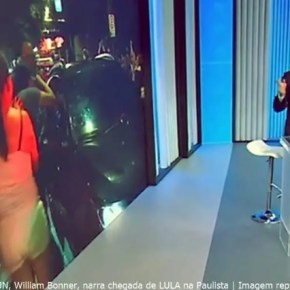 Bonner e Lo Prete se encantam com multidão e chegada de LULA na&nbsp;Paulista