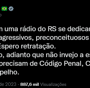 Flavio Dino enquadra Zema e “mostra” Código Penal pra Jornalistas golpistas da Rádio Guaiba, do Pastor Edir&nbsp;Macedo