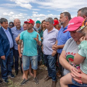 Em Hulha Negra, Ministros mostram  Medidas Emergenciais para reduzir efeitos da Seca para os Agricultores&nbsp;Familiares
