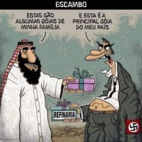 Joias para Michelle foram propina a Bolsonaro por entrega de Refinaria da Petrobras a Fundo Árabe&nbsp;??