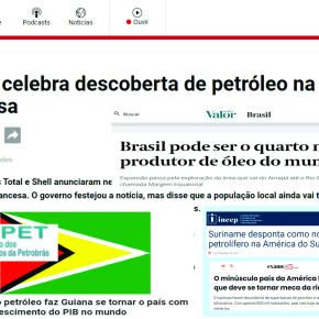 Sobre a Exploração de Petróleo na Foz do Rio Amazonas e no Platô das&nbsp;Guianas