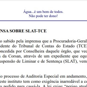 Denuncia: Mais uma tentativa de Eduardo Leite de enfiar a venda da CORSAN goela abaixo. Por&nbsp;que?
