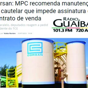 Ministério Público recomenda manutenção da Cautelar que impede venda da&nbsp;CORSAN