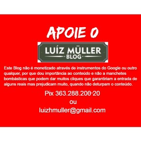 O Blog e o blogueiro precisam do seu&nbsp;apoio
