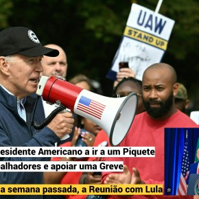 Depois de Reunião com Lula, Biden vai a Piquete de Trabalhadores da GM e apoia&nbsp;grevistas