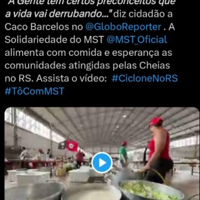 “A gente tem certos Preconceitos que a vida vai derrubando…” diz atingido por enchente no RS no Globo Repórter&nbsp;(Video)