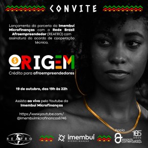 Linha de Crédito “ORIGEM” para Afroemprendedores será lançado nesta quinta em Porto&nbsp;Alegre