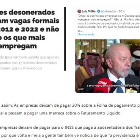 Lula pegou capitalistas caloteiros “de calças na mão”: Vetou a desoneração da Folha de Pagamentos (texto e&nbsp;vídeo)