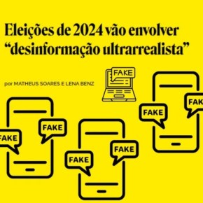Eleições de 2024 vão envolver “desinformação&nbsp;ultrarrealista”