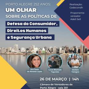 Segurança Urbana e Direitos Humanos são Pauta de Debate na Câmara de Vereadores de Porto&nbsp;Alegre