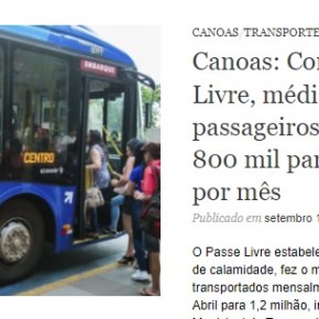 Gratuidade no Transporte Público: O Futuro da Tarifa Zero em Canoas (Por Flavio&nbsp;Paim*)