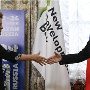 Putin e Dilma se reúnem em 1º dia do Brics e discutem desenvolvimento do Sul&nbsp;global