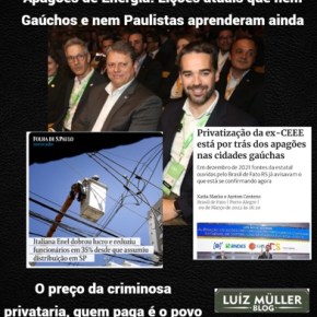 Light-Eletropaulo- ENEL e Bond@share-CEEE-  Equatorial : A história se repete como tragédia e depois como farsa Brasil&nbsp;afora