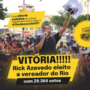 Jovem Influencer se elege vereador no RJ com a pauta da Redução da Jornada de Trabalho e Direitos&nbsp;Trabalhistas