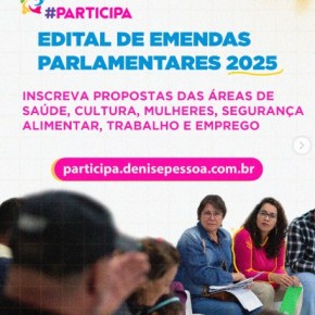 #PARTICIPA: Deputada Denise Pessoa democratiza escolha de Emendas&nbsp;Parlamentares