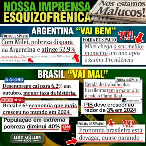 Brasil X Argentina na ótica da esquizofrênica mídia&nbsp;brasileira